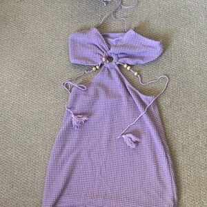 Knitted mini dress Sz M